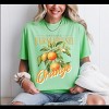 Simply Sage Market Farm Fresh Orange Watercolor Garment Dyed Tee - 2 of 4