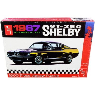 Jigsaw Puzzle 1967 Ford Mustang Shelby GT350 MODEL BOX PUZZLE (1000 piece) by AMT