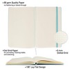 Simply Genius A5 Dotted Notebooks with Hardcover - Journals for Writing - Grid Notebook - 192 pages, 5.7" x 8.4" (Light Blue, 20 Pack) - 2 of 4
