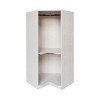 Polygon Corner Wardrobe, Gray - 4 of 4