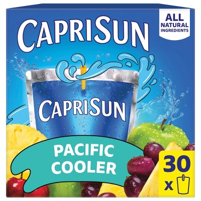 Capri Sun Pacific Cooler Mixed Fruit Juice Boxes - 30pk/6 fl oz Pouches