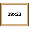 PosterPalooza | Photo Size Traditional Gold Picture Frame - UV Acrylic, Foam Board Backing, Hanging Hardware - 2 of 4