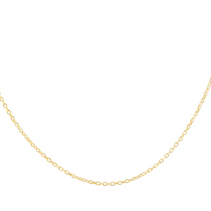 Pompeii3 14k Yellow Gold 18" Chain With Lobster Clasp 1.6 grams, 3 of 6
