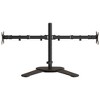 Aghana Digitals Black Steel Dual Monitor Stand with VESA 75/100mm, Height/Tilt/Swivel Adjustment, - 4 of 4