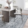 Area Rugs for Living Room Bedroom, Large Washable Rug, Vintage Floral Boho Non Slip & Low Pile Carpet Indoor Dining Room and Kids Room - 4 of 4
