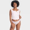 Women's Dot Mesh-Lace Cheeky Underwear - Auden™ - 3 of 4