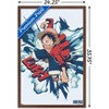 Trends International One Piece: Fishman Island - Luffy Punch Framed Wall Poster Prints - 3 of 4
