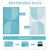 Outdoor Rug Waterproof, Reversible Plastic Straw Rug Patio Rug, Modern Outside Grass Mat for Camping Backyard Deck & RV - 2 of 4