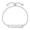 Black Bow Jewelry Sterling Silver Vegas Golden Knights NHL ID Bracelet 9 Inch - 2 of 4