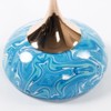 PAGED Mermaid Tail Side Table Simple Decorative Coffee Table with Metal Base Modern End Table for Bederoom and Living Room - 3 of 4