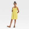 Girls' Sleeveless Knit Eyelet Dress - Cat & Jack™ - 3 of 3