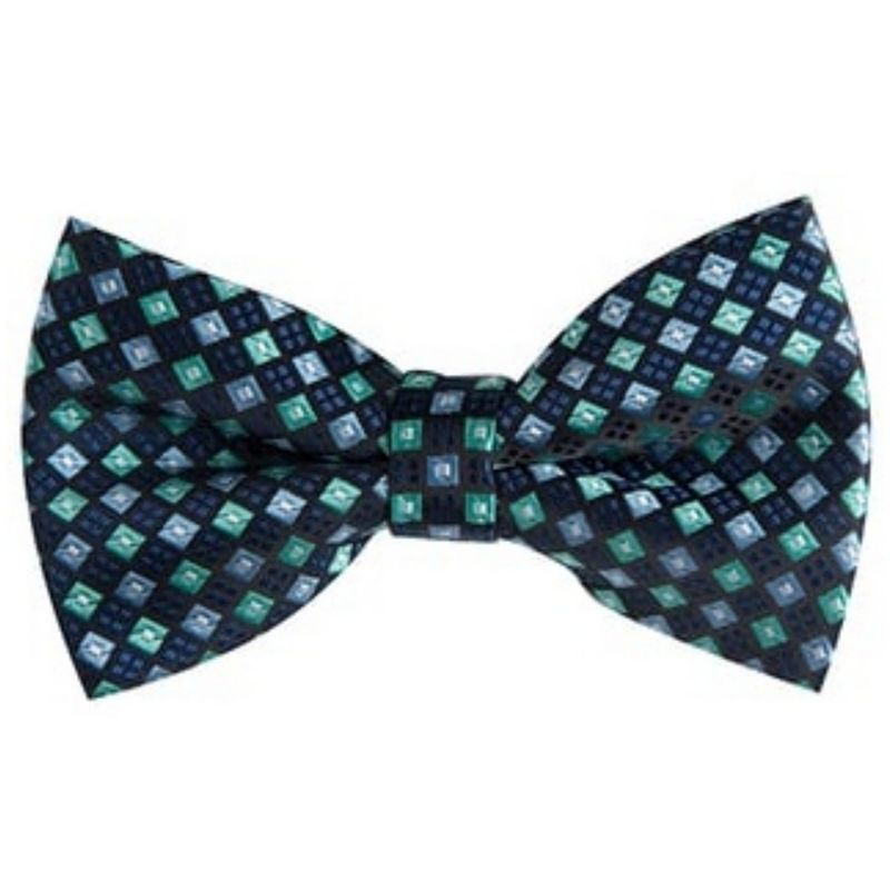 Men's Geometric Color 2.75 W And 4.75 L Inch Pre-Tied adjustable Bow Ties, 1 of 3