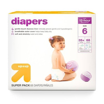 target pampers size 7