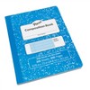 Pacon® Pastel Composition Book, Blue Marble Cover, Light Blue Sheets, 3/8" Ruled, 9-3/4" x 7-1/2", 100 Sheets, Pack of 6 - 3 of 4