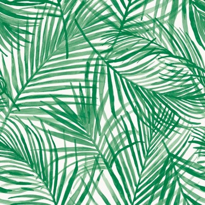 Tropical Peel \u0026 Stick Wallpaper Green 