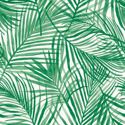 Tropical Peel & Stick Wallpaper Green - Opalhouse™ : Target