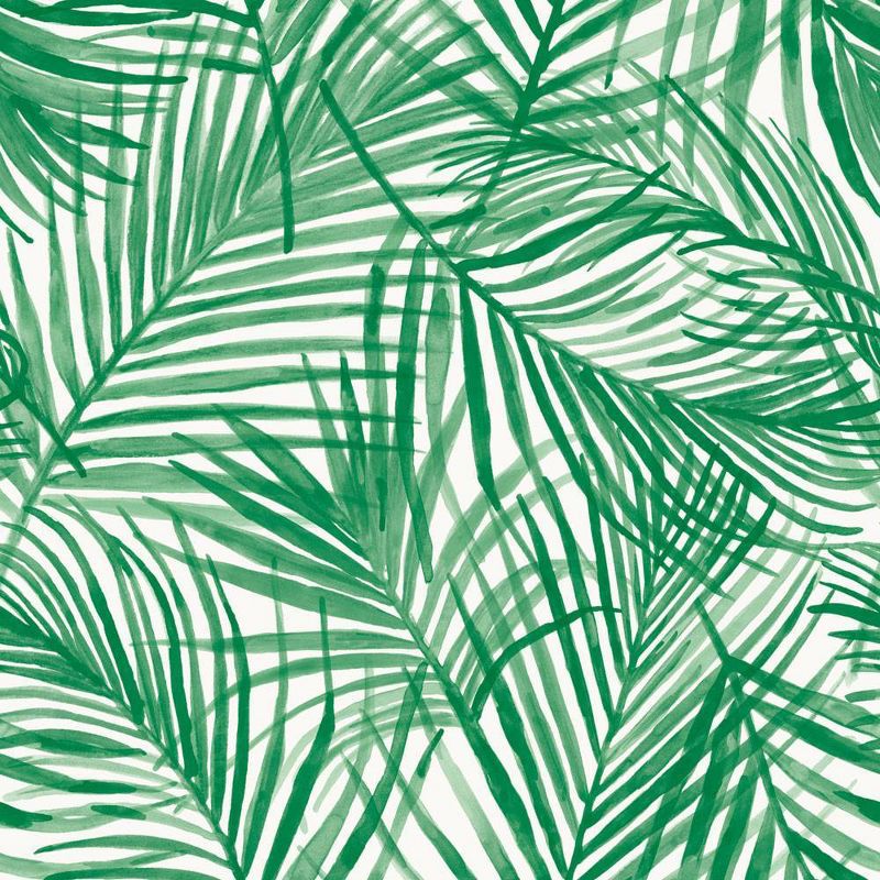 Tropical Peel &#38; Stick Wallpaper Green - Opalhouse&#8482;, 1 of 14