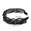 Unique Bargains Women's Mesh Rhinestone Chain Faux Crystal Headbands Hair Accessories 1.1 Inch Wide 1 Pc - 4 of 4