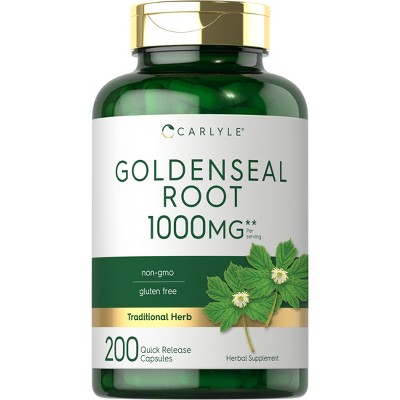 Carlyle Goldenseal Root 1000mg | 200 Capsules