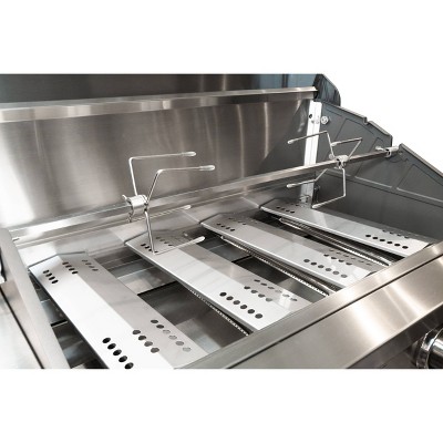 TYTUS Stainless Steel Rotisserie Kit Silver
