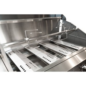 TYTUS Stainless Steel Rotisserie Kit Silver - 1 of 4