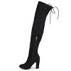 Journee Collection Women's Maya Block Heel Over The Knee Boots - 2 of 4