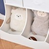 NicBex Kids 5-Shelf Bookcase with Storage Drawer Montessori Toy Organizer Playroom Storage System with Anti-Tip Anchors - 3 of 4