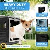 Mirapet USA Pet Carrier & Crate 21'' - Premium Collapsible Design for Cats and Dogs  - 360-Degree Ventilation & Hard Plastic Wall Protection - 4 of 4
