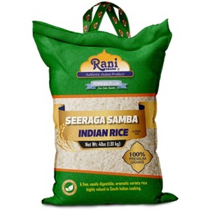 Seeraga Samba Indian Rice 64oz (4lbs) 1.81kg - Rani Brand Authentic Indian Products - 1 of 4