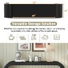 KTMBDW Console Table, 52 Inch Modern Wood Sofa Table, Narrow Entryway Table for Hallway, Behind The Couch, Living Room, Foyer - 4 of 4