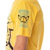 Seven Times Six Pokemon Detective Pikachu Big Boys Short Sleeve T-Shirt Yellow Kids Yellow - 3 of 3