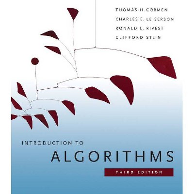 Introduction to Algorithms, Third Edition - (Mit Press) 3rd Edition by  Thomas H Cormen & Charles E Leiserson & Ronald L Rivest & Clifford Stein