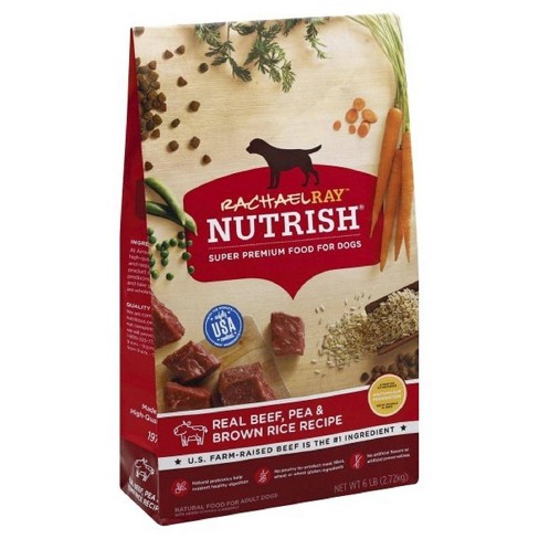 Rachael Ray Nutrish Real Beef Pea Brown Rice Recipe Adult Super Premium Dry Dog Food Target