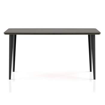60" Shirin Mid-Century Wood Dining Table - HOMES: Inside + Out