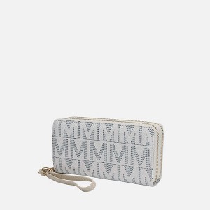 MKF Collection Danielle Milan Wristlet Wallet Handbag Purse Multiple Card Slots by Mia K - 1 of 4