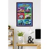 Trends International Mighty Monster Wheelies (2024) - Grid Framed Wall Poster Prints - 2 of 4