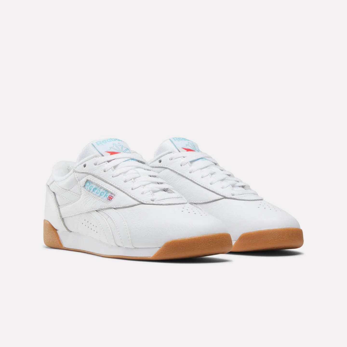 Женские кроссовки Reebok Freestyle Lo Shoes Size 6 White/White/Gum, цвет: Белый — фото 4