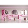 NicBex Vanity Dresser Storage Cabinet with 2 Drawers, Wood Makeup Dressers with Multi-Layer Storage for Bedroom - 4 of 4