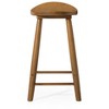 Maven Lane Luna Backless Wooden Counter Height Bar Stool - 4 of 4