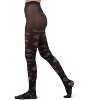 Memoi Women's Floral Sheer Tights - 3 of 4