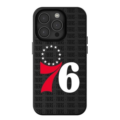 Keyscaper NBA Eastern Conference Teams Text Backdrop MagSafe Compatible Cell Phone Case for Apple iPhone