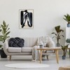 Stupell Industries Modern Figures Sitting Black Framed Giclee Art - 2 of 4