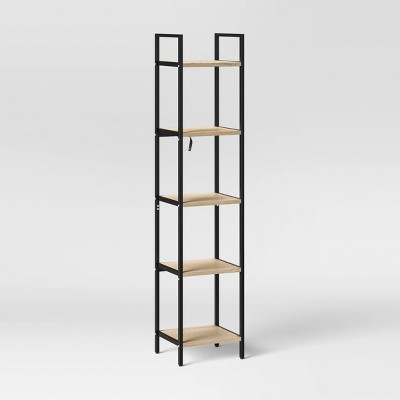 72 Loring Narrow Bookcase Project 62, 72 Inch Narrow Bookcase With Doors