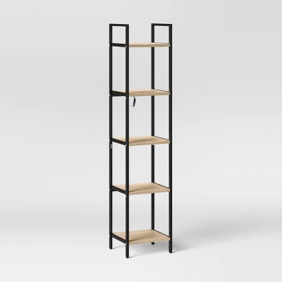 72&#34; Loring Narrow Bookcase Vintage Oak - Project 62&#8482;