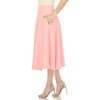 Women's Flared Midi Skirt - 2 of 4