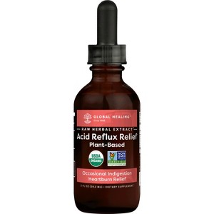 Global Healing Acid Reflux Relief for Indigestion & Heartburn (2 Oz) - 1 of 3