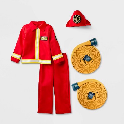 Toddler Firefighter with Wheel Cover Adaptive Costume - Hyde and EEK! Boutique™