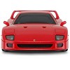 JuzToys Remote Control Car, 1:24 RC Car Ferrari F40 Remote Control Car Red - 4 of 4