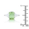 Slickblue 4.5ct CZ Engagement Ring for Women, Classic Style, Rhodium Plated, Trillion Cut, Color Options, Sizes 5-10 - 4 of 4