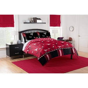 NBA Chicago Bulls Rotary Bed Set - 1 of 3